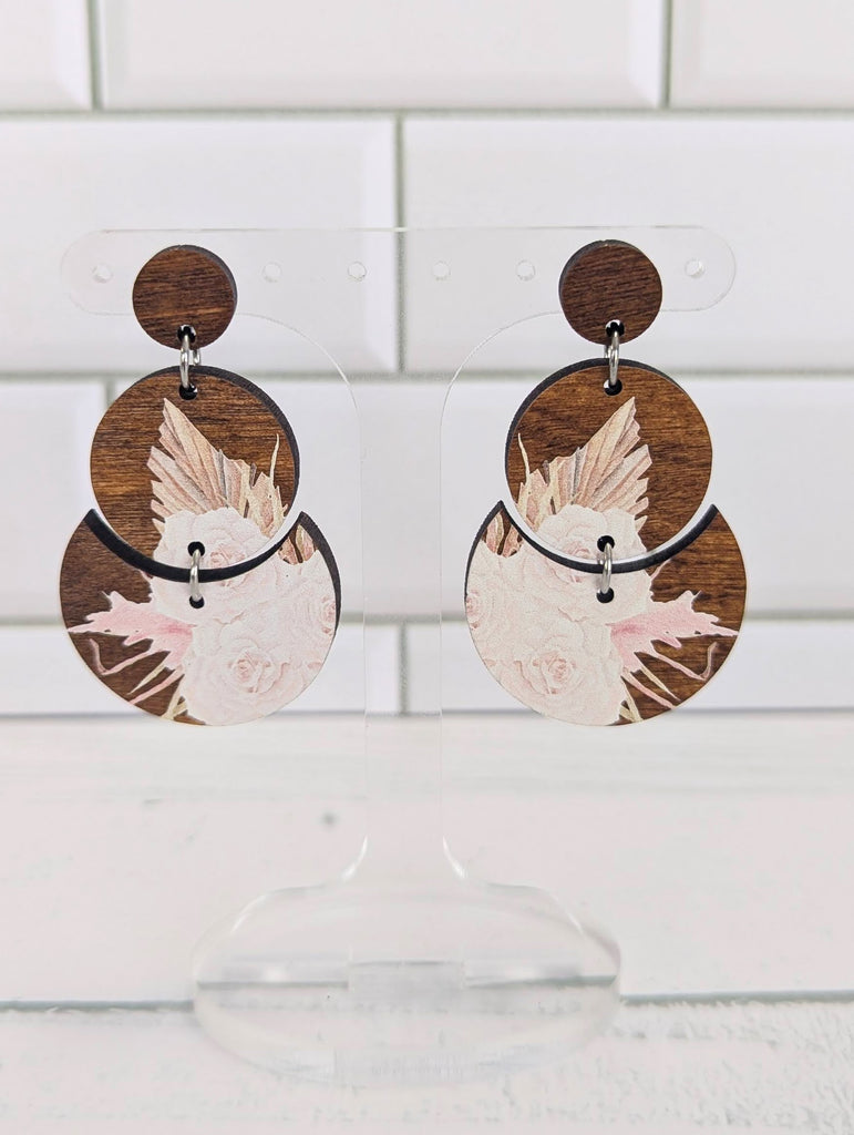 Boho Floral Dangles