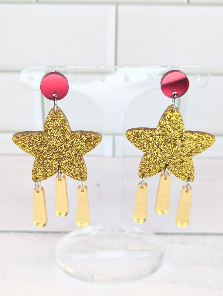 Christmas Dangly Stars