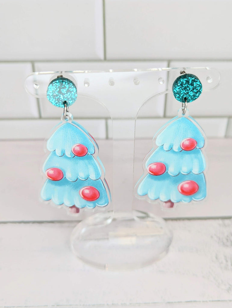 Jolly Christmas Tree Dangles