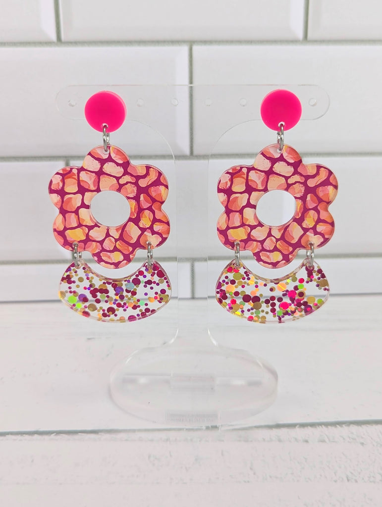 Flower Drop Dangles