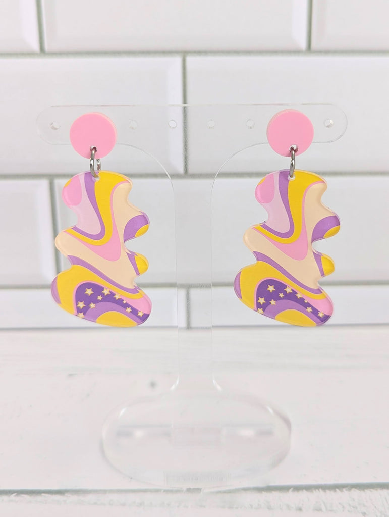 Retro Lilac Haze Dangles
