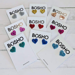 Heart Studs
