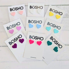 Heart Studs