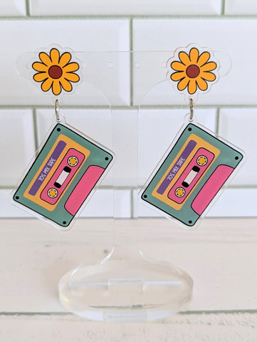 70's Mix Tape Dangles