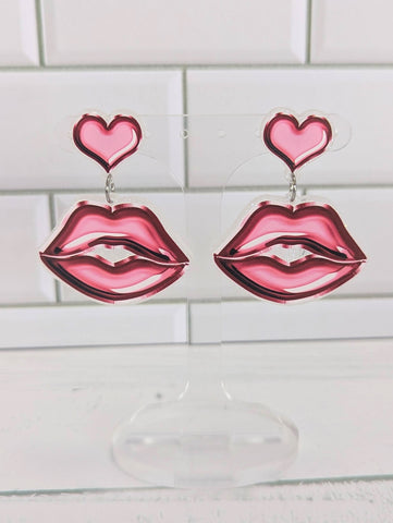 Balloon Lips Dangles