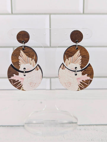Boho Floral Dangles