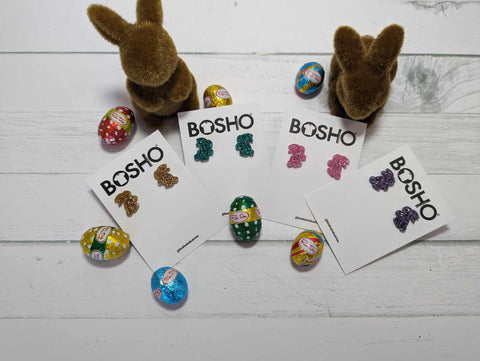 Easter Bunny Studs