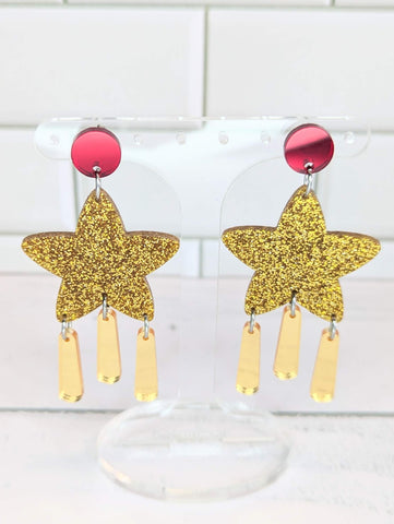 Christmas Dangly Stars