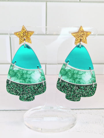Printed Christmas Trees