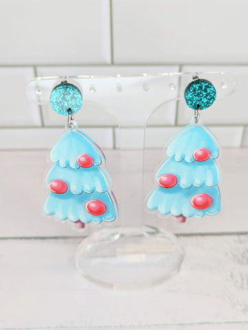 Jolly Christmas Tree Dangles