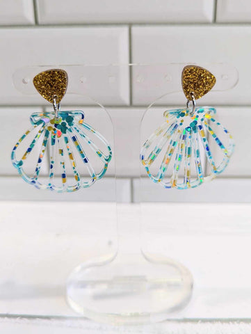 Chunky Glitter Clamshells