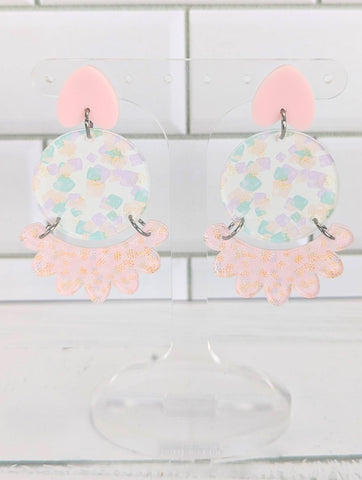 Circle Fan Dangles