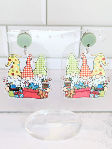 Festive Gnomes Dangles V1