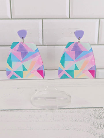 Geo Bright Dangles