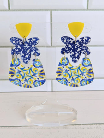 Mediterranean Leaf Dangles