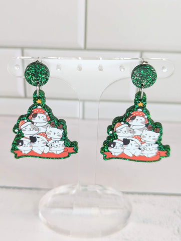 Merry Catmas Tree Dangles