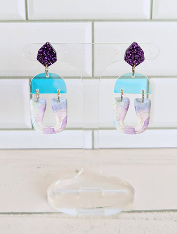 Purple Arches Dangles