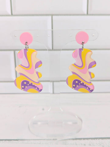 Retro Lilac Haze Dangles