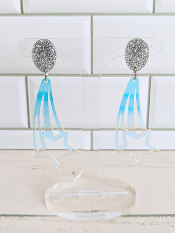 Shooting Star Iridescent Dangles