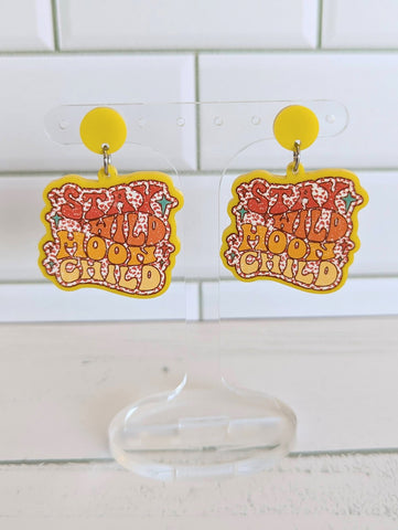 Stay Wild Moon Child Dangles