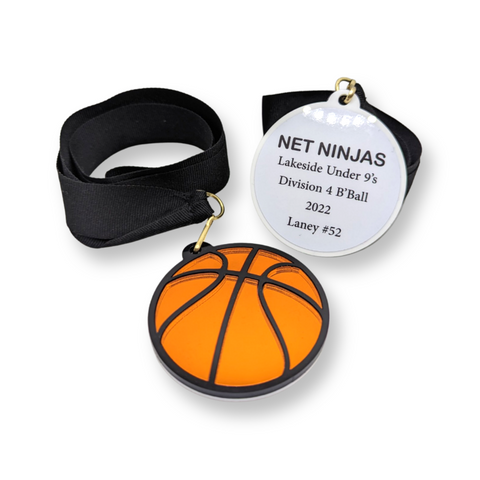 Custom Basketball Medallion's